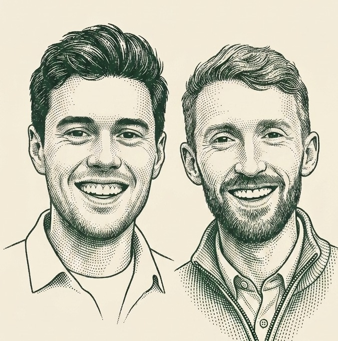 Matt and Paul, the two brothers behind Render Homes